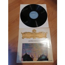 Plakperest Vıvaldı - Quatre Concertos - Ensemble Instrumental De France - Fransa Dönem  Basım  Lp 33 Lük Plak