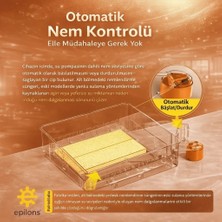 Renklime FX100 Tam Otomatik Kuluçka Makinesi – 100 Yumurta Kapasiteli | Yeni Nesil Havalandırma | Otomatik Motorlu Su Alma Sistemi | Dijital Isı ve Nem Kontrolü ( Lisinya )