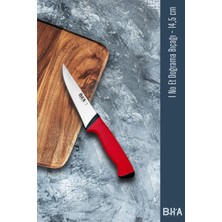 BHA Bıçakçı Hacı Ahmet Sürmene Bha Twix Serisi Doğrama, Kasap, Kurban Bıçağı - No.1 - 14,5 cm | 4116 Alman Kalitesi