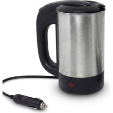 Yek Outdoor 24V Araç Içi Su Isıtıcı Kettle 800 ml Paslanmaz Çelik