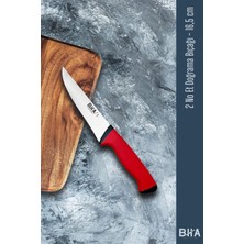 BHA Bıçakçı Hacı Ahmet Sürmene Bha Twix Serisi Doğrama, Kasap, Kurban Bıçağı - No.2 - 16,5 cm | 4116 Alman Kalitesi