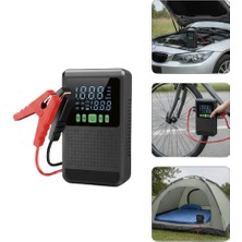 Renklime 4’ü 1 Arada Jump Starter Hava Kompresörü Powerbank ve LED Fener Yeni Nesil - Lisinya