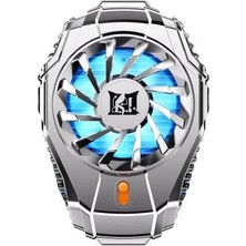Zore N15 Manyetik Telefon Soğutucu Fan 2 Kademeli Tec Yarı Iletken Soğutma Rgb Işıklı Oyun Telefonu Soğutucu iPhone Android Uyumlu