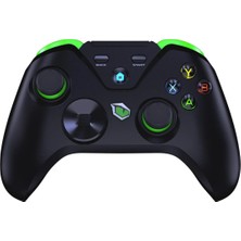 Empressco Clutch Titreşim Geri Bildirimli Çift Mod Kablosuz (Bluetooth ve 2.4 Ghz) Gamepad - Siyah