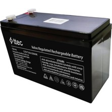 Ttec 12V 7AH Bakımsız Kuru Tip Akü