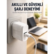 Renklime Pratik ve Kompakt Tasarımlı 12W USB Telefon Şarj Adaptörü - Lisinya