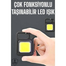 Renklime Kamp Işığı Çok Fonksiyonlu Taşınabilir Anahtarlık Kapak Açma Manyetik Özelliği - Lisinya