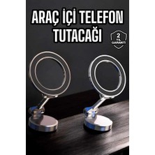 Renklime Telefon Tutucu Tüm Arabalara Uyumlu Araç Içi Katlanabilir Manyetik Tasarım