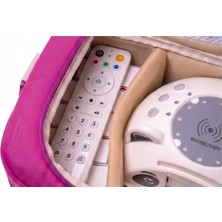 Bigibuddy Oyuncak ve Aksesuar Taşıma Çantası Sert Korumalı Organizer Pembe