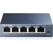 TP-Link Tp-Lınk TL-SG105 5 Port Gıgabıt Metal Kasa Swıtch