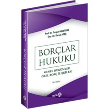 Binbir Göz Kitap Borçlar Hukuku (Genel Hükümler - Özel Borç Ilişkileri)