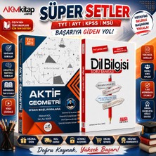 Akm Kitap Aktif Öğrenme Tyt Ayt Geometri 0 Dan Başlayanlara ve Akm Dil Bilgisi Soru Bankası Seti 2 Kitap