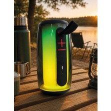 Datatek Rgb Işıklı Bluetooth Hoparlör Güçlü Ses Type-C Şarjlı Taşınabilir Kablosuz Speaker - Lisinya