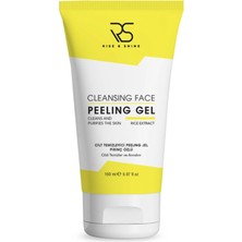 Empressco 150 Ml Pirinç Özlü Yüz Peeling Jel Akne Eğilimli Ciltler İçin Vegan Temizleyici