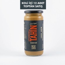 Beşe 1885 Çifte Kavrulmuş Doğal Tahin 500 gr Cam Kavanoz 12'li Koli Toptan Kahvaltılık
