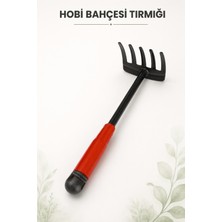 Alıç Bahçe Tırmığı Hobi Bahçesi El Tırmığı – 5 Dişli Toprak Havalandırma ve Yabani Ot Temizleme Aparatı