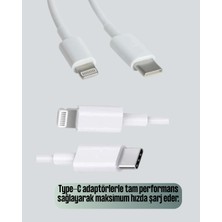 Datatek Orijinal Kalite 30W Type-C Lightning Hızlı Şarj Kablosu – 1.2m Dayanıklı - Lisinya