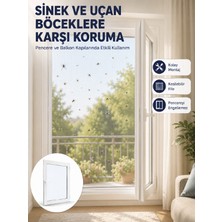 Datatek Pencere ve Balkon Için Tek Kanatlı Kolay Takılan Sineklik - Lisinya