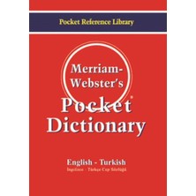 Binbir Göz Kitap Merriam Webster's Pocket Dictionary  English - Turkish Ingilizce-Türkçe Cep Sözlüğü