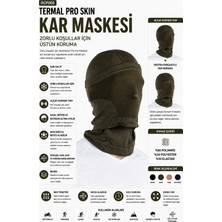 Unisex Tam Koruma Kar Maskesi Rüzgar Geçirmez Termal   Balaklava