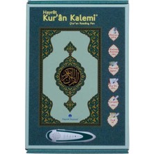Binbir Göz Kitap Kuran Okuyan Kalem Seti (Yeşil, Orta Boy, Karton Kutulu)