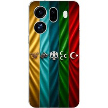 TechTree Oppo Find X9 Pro Uyumlu Tarihi Türk Devletleri Bayrakları Baskılı Silikon Kılıf