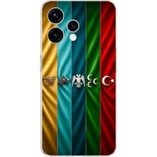 TechTree Oppo Reno 15 - Reno 15F Uyumlu Tarihi Türk Devletleri Bayrakları Baskılı Silikon Kılıf