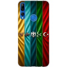 TechTree Honor 9x Uyumlu Tarihi Türk Devletleri Bayrakları Baskılı Silikon Kılıf