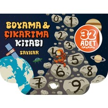 Binbir Göz Kitap Sayılar Boyama ve Çıkartma Kitabı