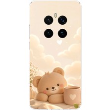 TechTree Honor Magic 7 Pro Uyumlu Sevimli Tatlı Ayı Baskılı Silikon Kılıf