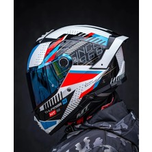 Mt Helmets Thunder 4 Sv Luminence A7 Parlak Kask (Şeffaf Vizörlü Biçimde Gönderilecektir)
