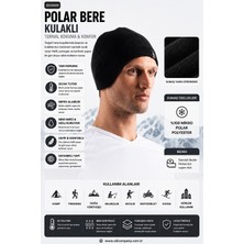 Unisex Rüzgar Geçirmez  Kışlık  Kulaklı Polar  Bere Kulaklı Rüzgar Geçirmez