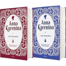 Binbir Göz Kitap Anna Karenina Cilt I & Iı (Bez Ciltli)