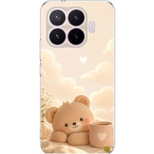 TechTree Xiaomi 17T Pro Uyumlu Sevimli Tatlı Ayı Baskılı Silikon Kılıf