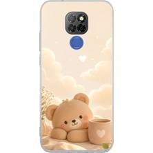 TechTree General Mobile Gm 20 Uyumlu Sevimli Tatlı Ayı Baskılı Silikon Kılıf