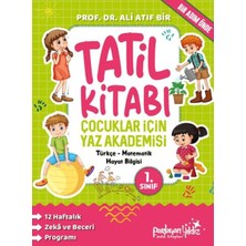 Parlayan Yıldız Çocuklar Için Yaz Akademisi 1. Sınıf Tatil Kitabı