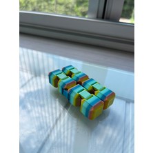 Yk 3D Store Renkli Rengarenk Sonsuzluk Küpü / Fidget Cube / Stres Giderici Eklem Oyuncak (3d Üretim)