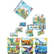 Nessi World SM2550 Dinozorlar 6 In 1 76 Parça