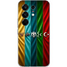 TechTree Tecno Camon 50 Pro 4g Uyumlu Tarihi Türk Devletleri Bayrakları Baskılı Silikon Kılıf