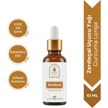 Sera Natura Zerdeçal Uçucu Yağı 10 ml %100 Saf ve Doğal