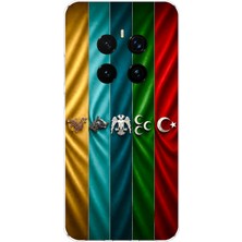 TechTree Honor Magic 7 Pro Uyumlu Tarihi Türk Devletleri Bayrakları Baskılı Silikon Kılıf