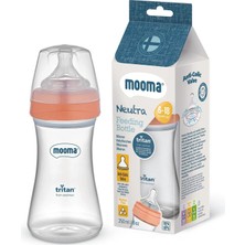 TeknoKapsül Mo Mooma Biberon 250 ml 6-18 Orta Akış - Kırmızı - Fiyatı, Yorumları