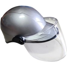 OEM Kask Jokey Boyalı-Fitilli Camlı Gri