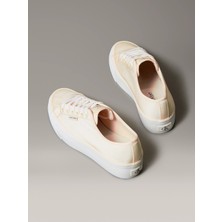 Calvin Klein Vulc Flatform Lace Up Moıre