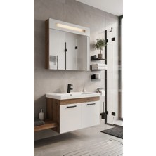 Usart Banyo | Bonus 80 cm Banyo Dolabı Takımı (Boy Dolap Hariç)