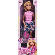 TeknoKapsül Vardem Kutulu 29 cm 4 Asorti Aksesuarlı Bebek - Pembe
