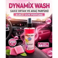 Dynamix Wash 250 ml Araç Parfümü Sakız Kokulu Özelliği ile Keyifli Yolculuklar Sunar