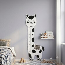 Mezora Zürafa Ahşap Çocuk Boy Büyüme Grafiği Cetvel / Aile Bebek Çocuk Odası Boy Ölçer