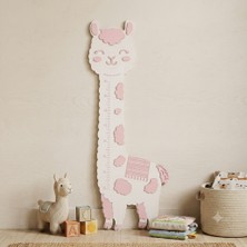 Mezora Ahşap Çocuk Boy Büyüme Grafiği Cetvel / Aile Bebek Çocuk Odası Boy Ölçer