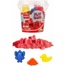 Uzman Toptan Mey Ithalat® Oyun Kumu Seti Kırmızı 450 G